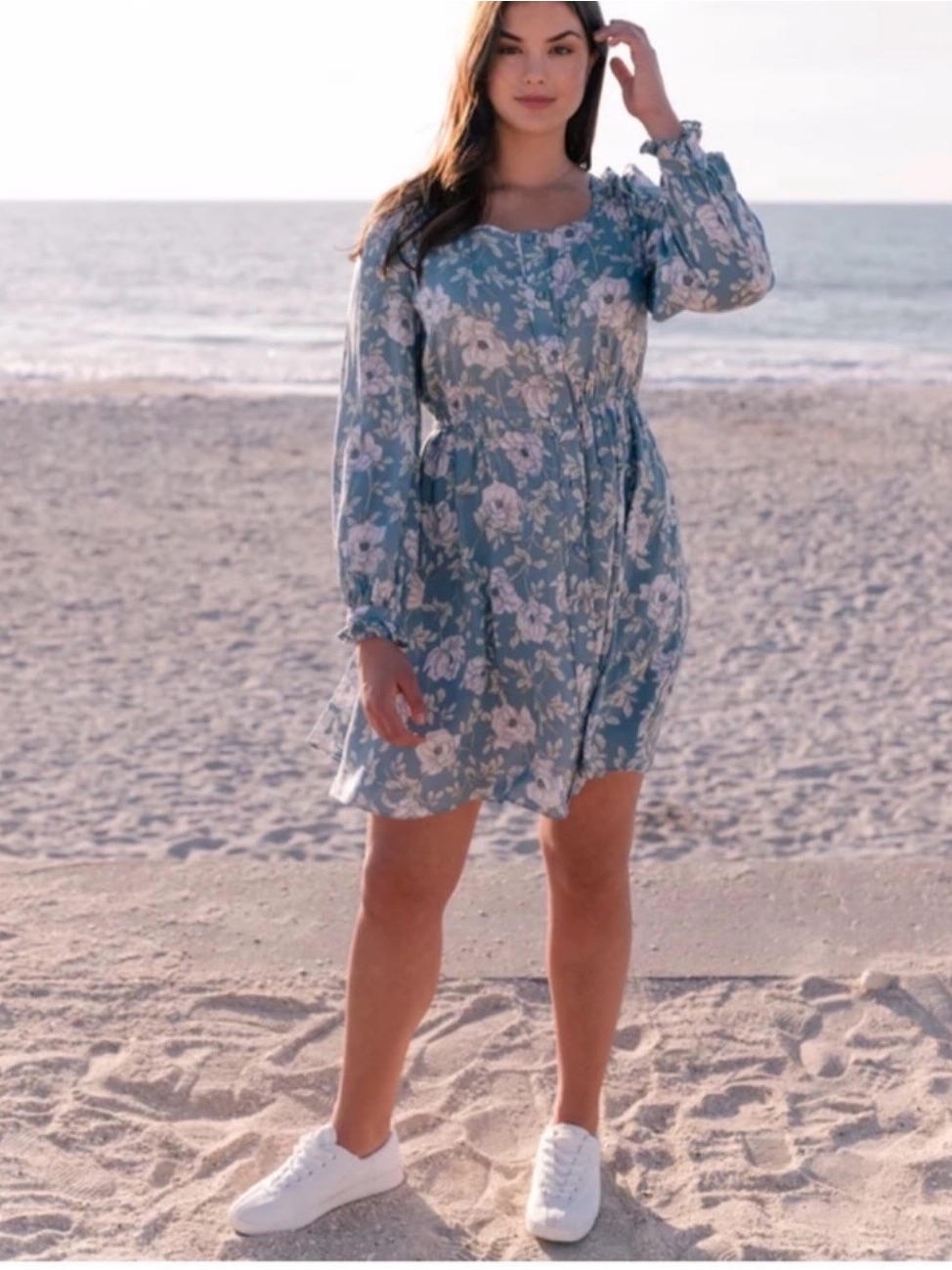 Gal Meets Glam Madeline Floral Dress